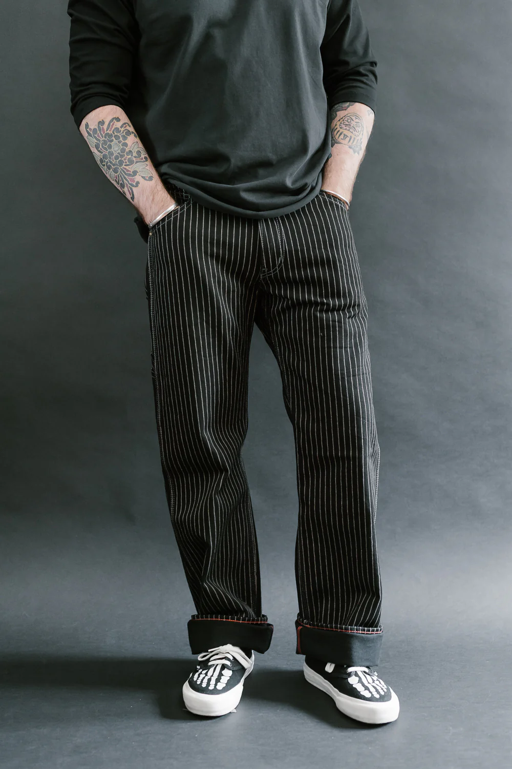 IH-814-BLK - 12oz Wabash Painter's Pants - Black - Image 10
