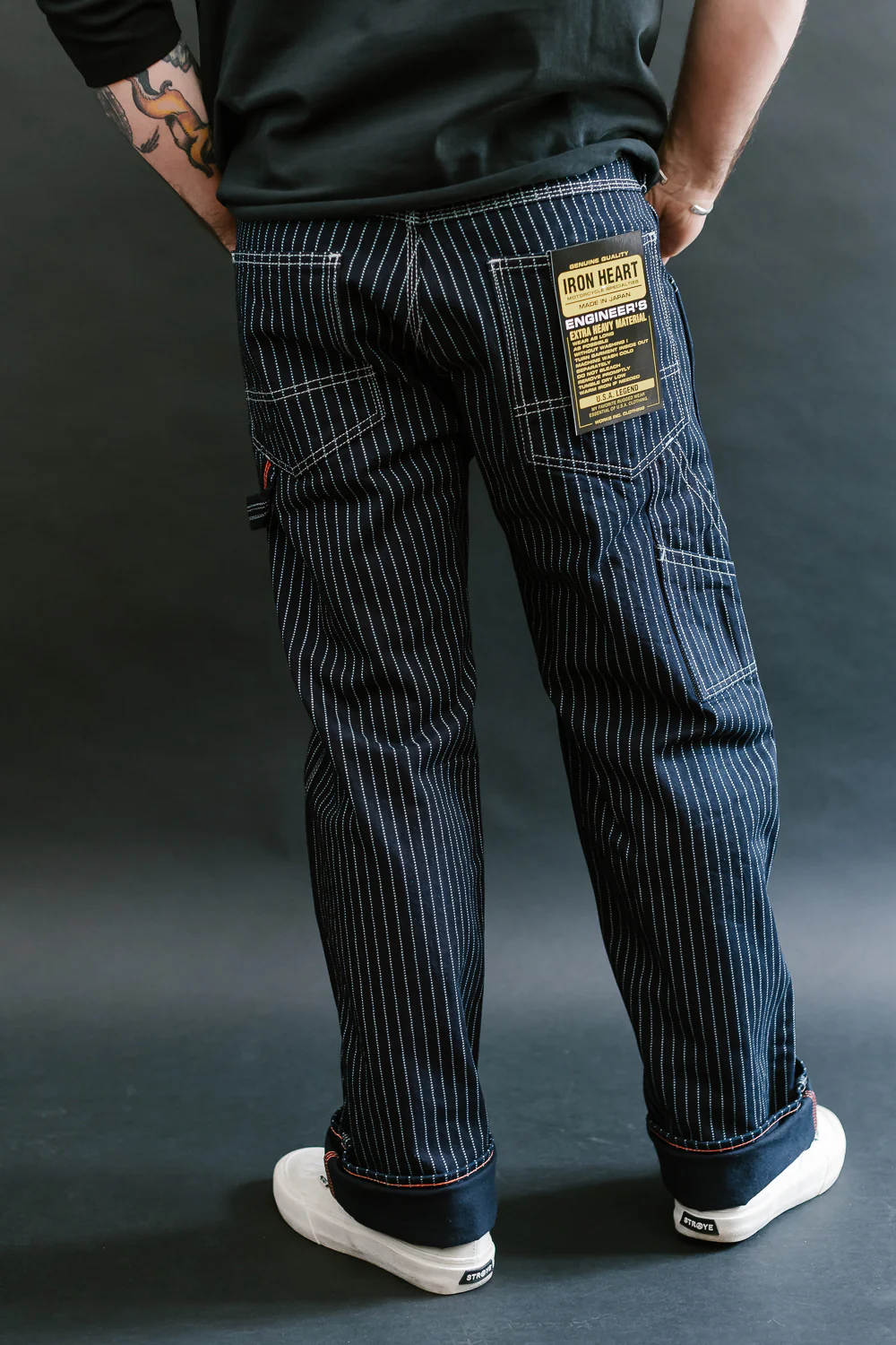 IH-814-IND - 12oz Wabash Painter's Pants - Indigo - Image 14