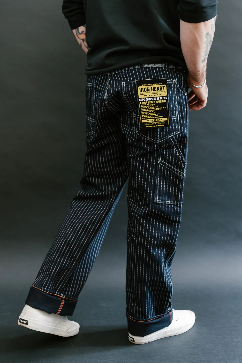 IH-814-IND - 12oz Wabash Painter's Pants - Indigo - Image 15