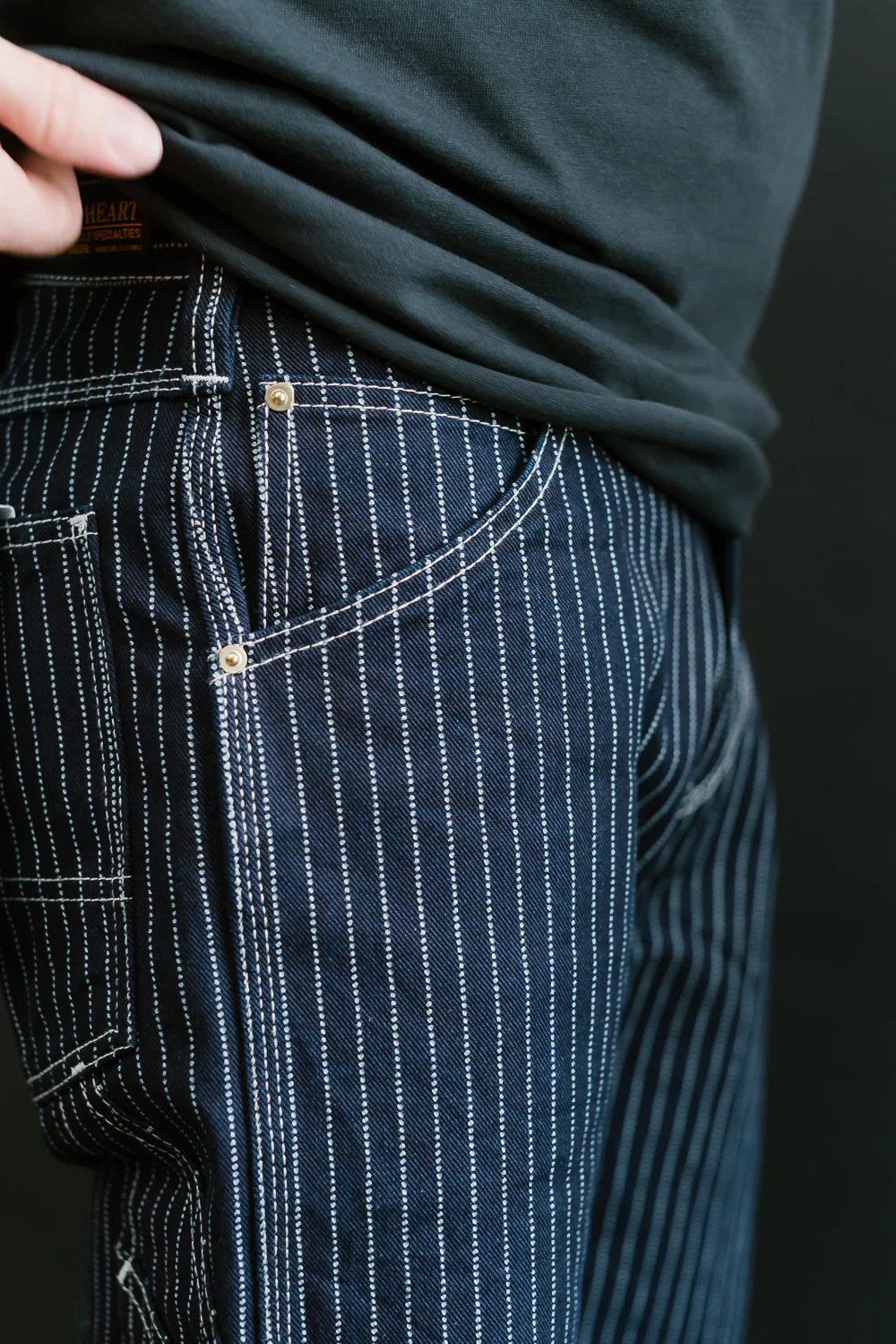 IH-814-IND - 12oz Wabash Painter's Pants - Indigo - Image 22