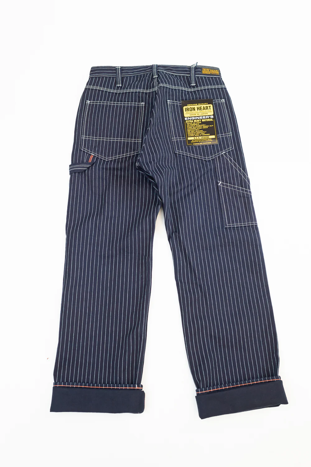 IH-814-IND - 12oz Wabash Painter's Pants - Indigo - Image 6