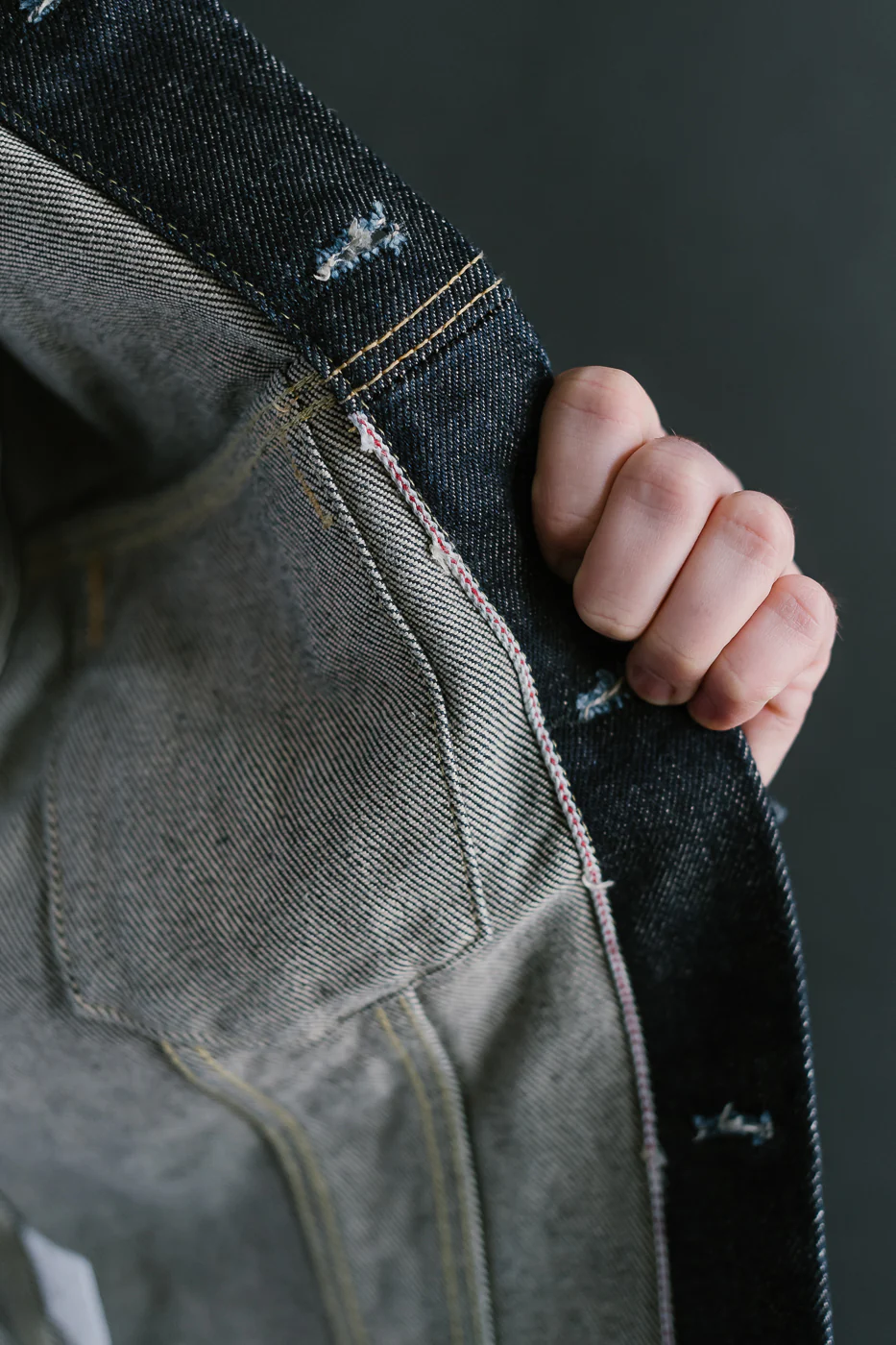 IH-526J - 21oz Selvedge Denim Type III - Indigo - Image 17