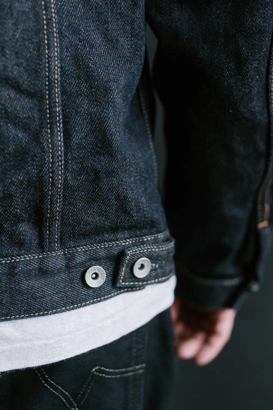 IH-526J - 21oz Selvedge Denim Type III - Indigo - Image 19