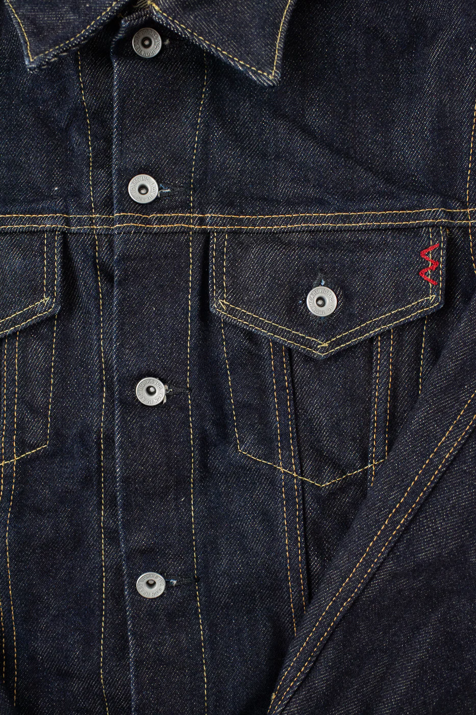 IH-526J - 21oz Selvedge Denim Type III - Indigo - Image 3