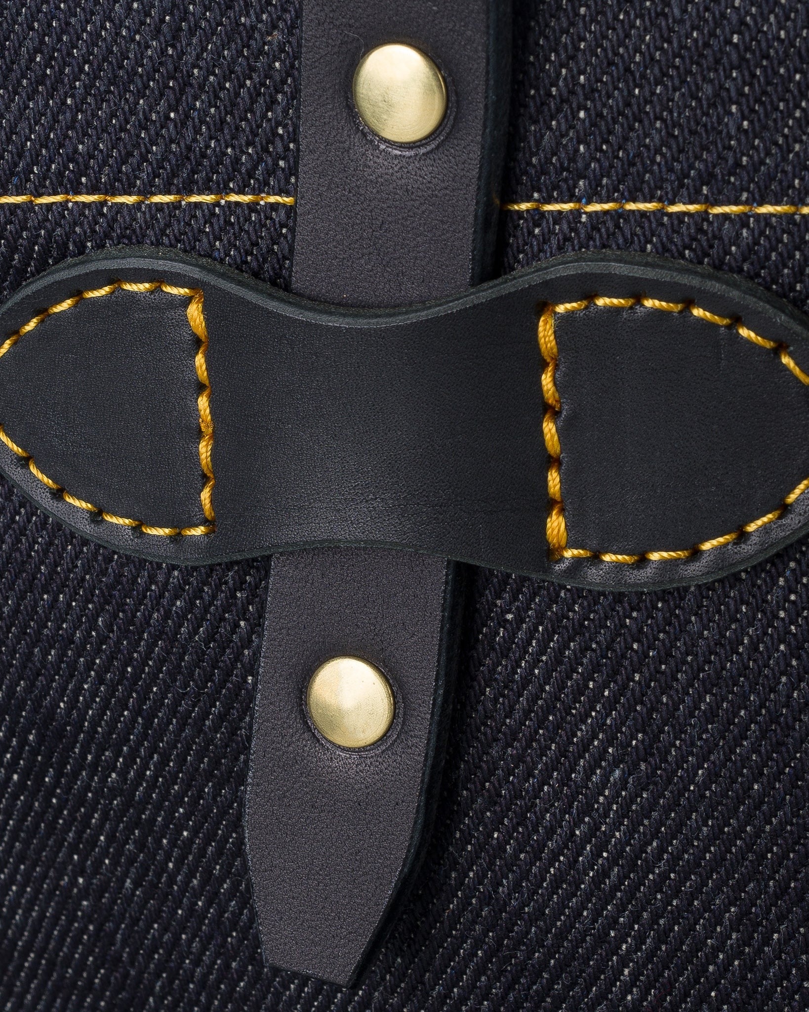 IHE-49-IND - 25oz Selvedge Denim Tote Bag - Image 6
