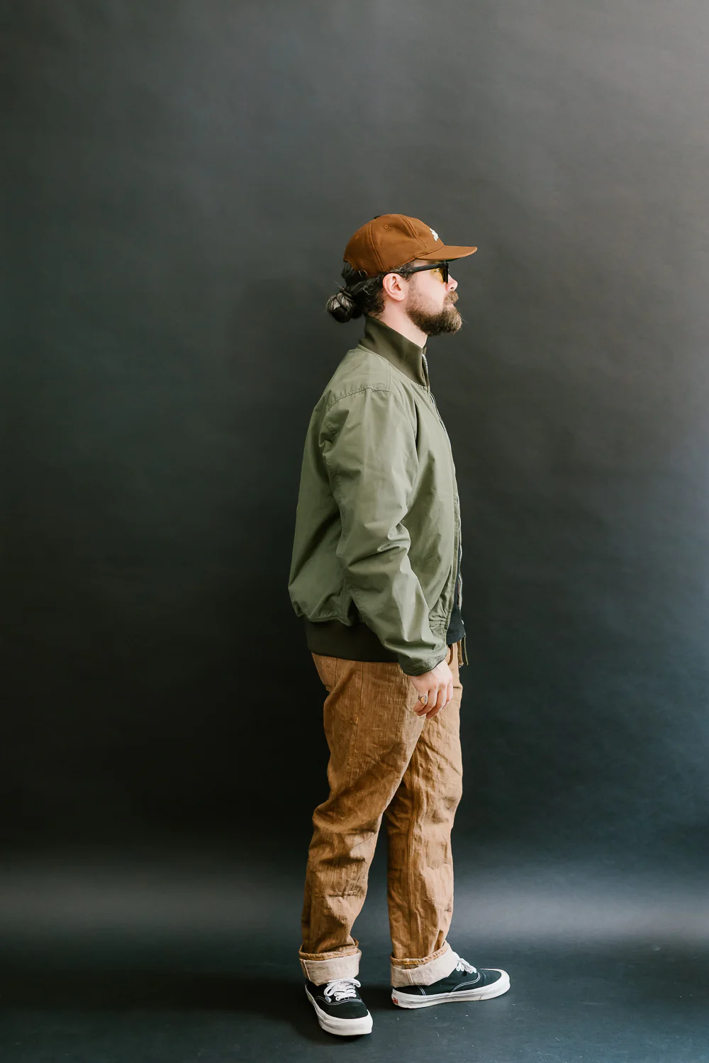 IHJ-130-OLV-NP - Reversible Tanker Jacket - Olive - Image 12