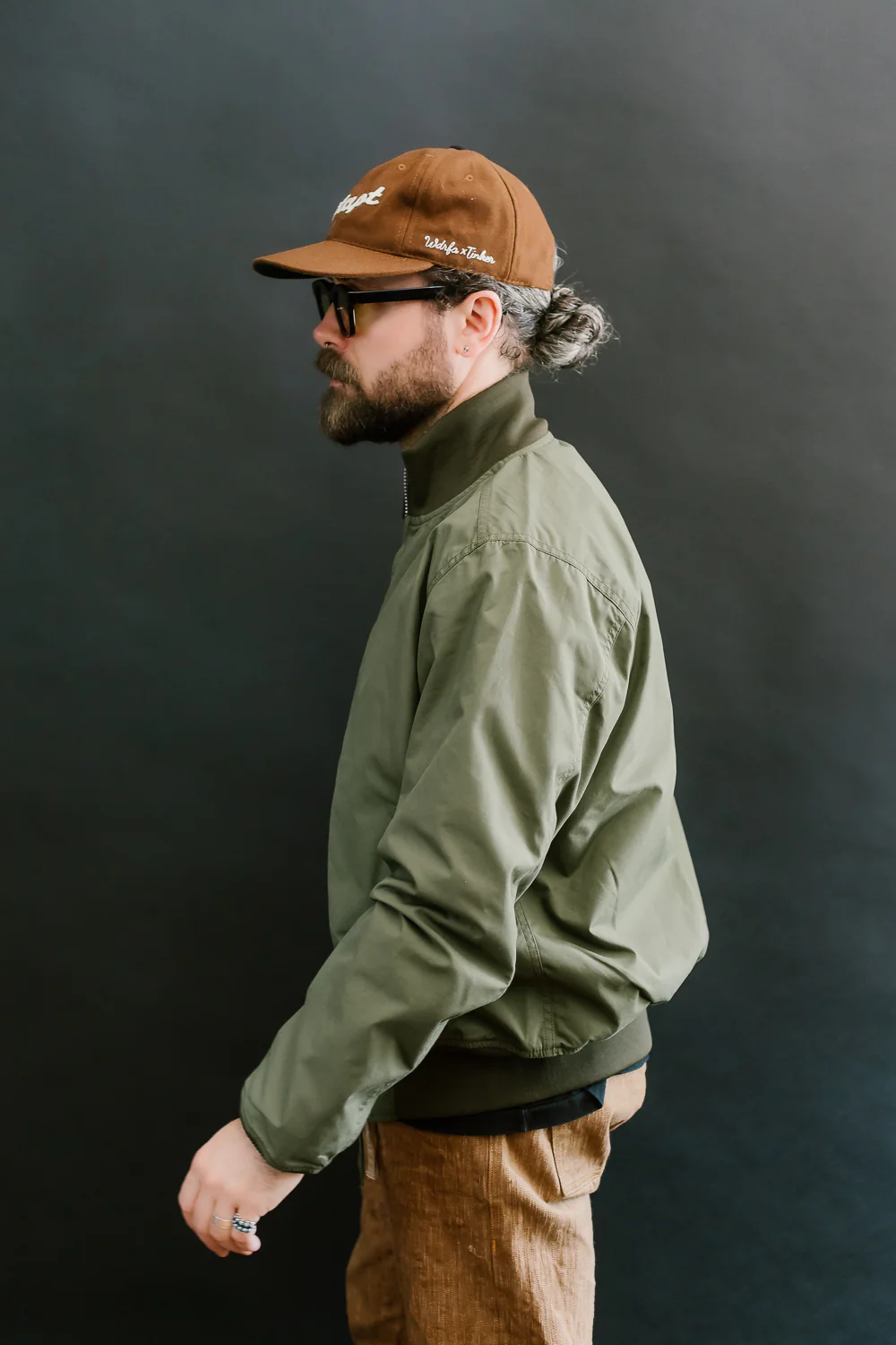IHJ-130-OLV-NP - Reversible Tanker Jacket - Olive - Image 16