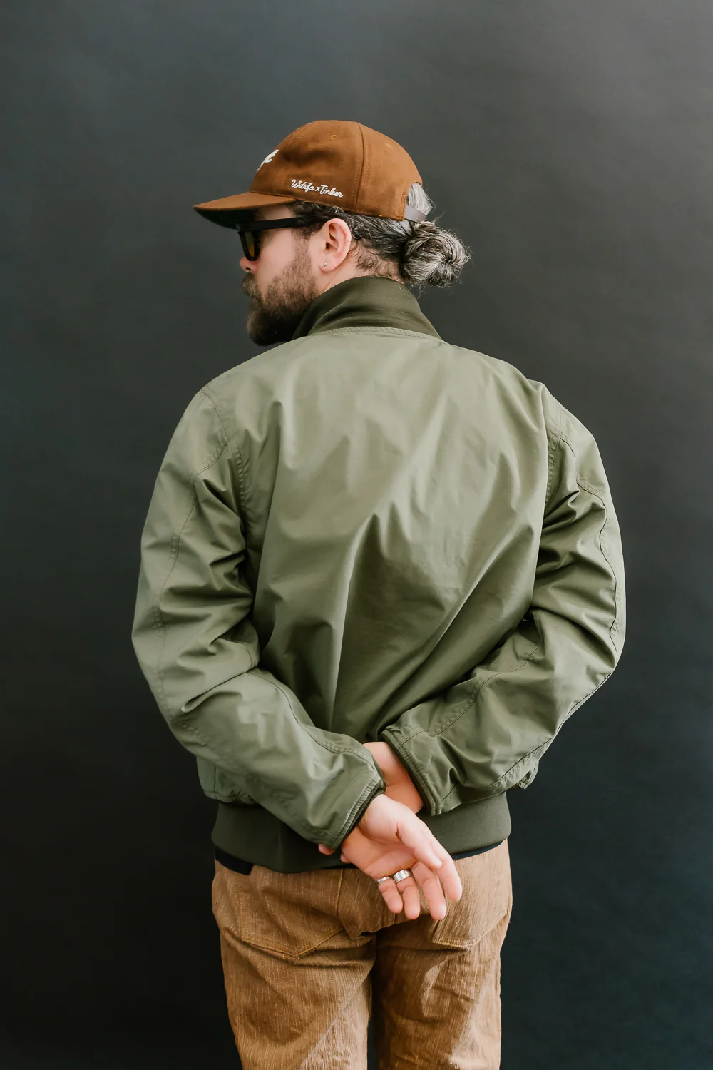 IHJ-130-OLV-NP - Reversible Tanker Jacket - Olive - Image 17