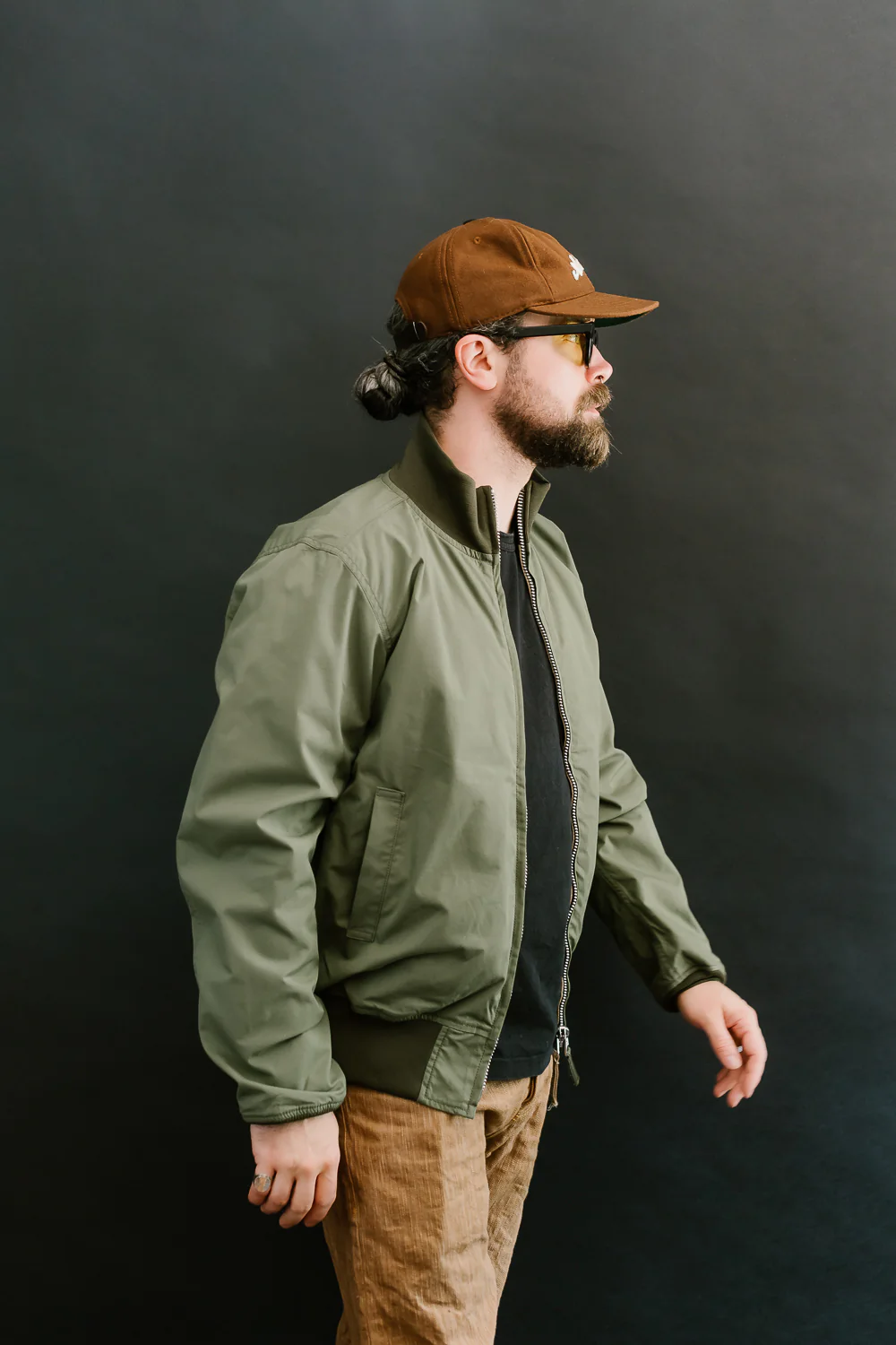 IHJ-130-OLV-NP - Reversible Tanker Jacket - Olive - Image 19