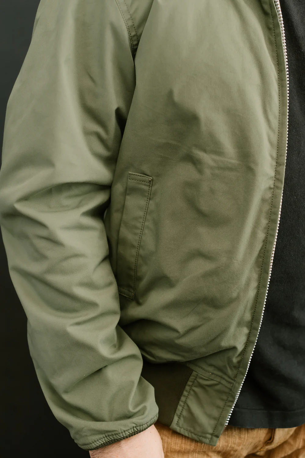 IHJ-130-OLV-NP - Reversible Tanker Jacket - Olive - Image 24