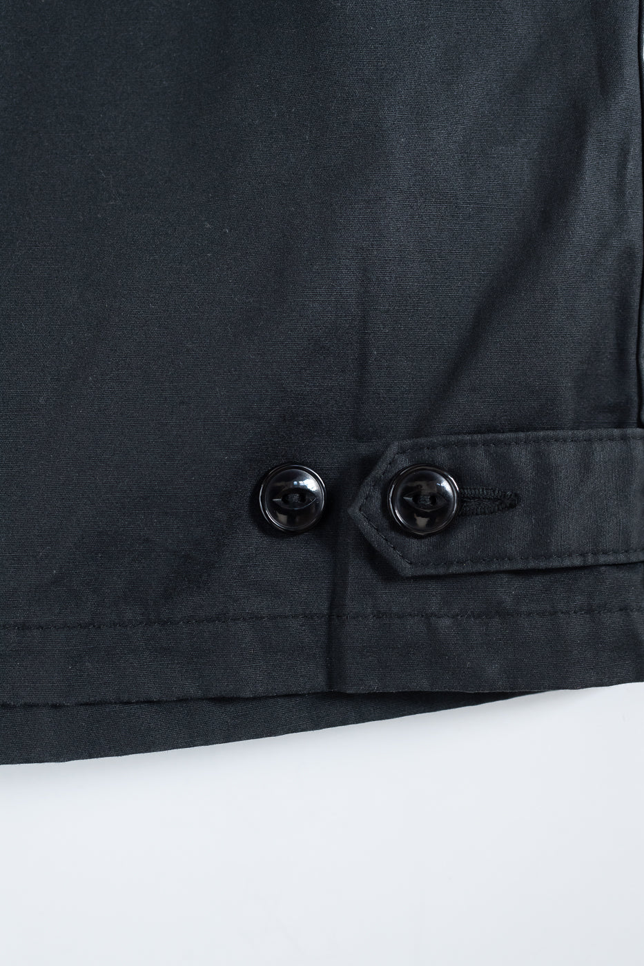 IHJ-145-BLK - 7oz Rubber Wax Coated Windbreaker - Black - Image 6