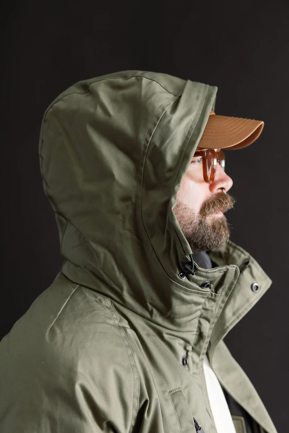 IHJ-154-OLV - 8oz Sateen/Primaloft® Winter Parka Jacket - Olive - Image 25
