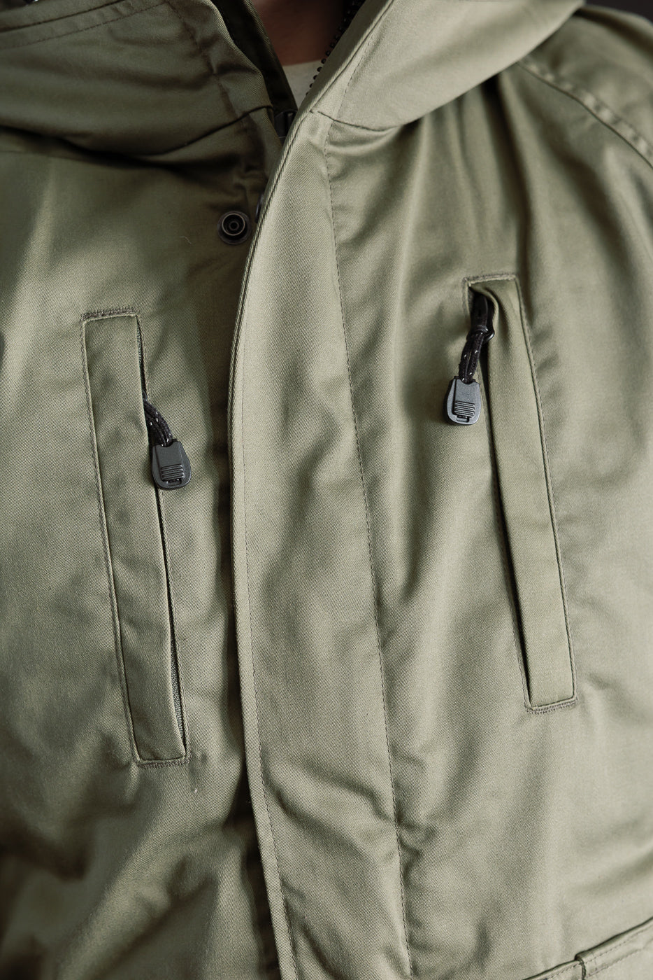 IHJ-154-OLV - 8oz Sateen/Primaloft® Winter Parka Jacket - Olive - Image 27