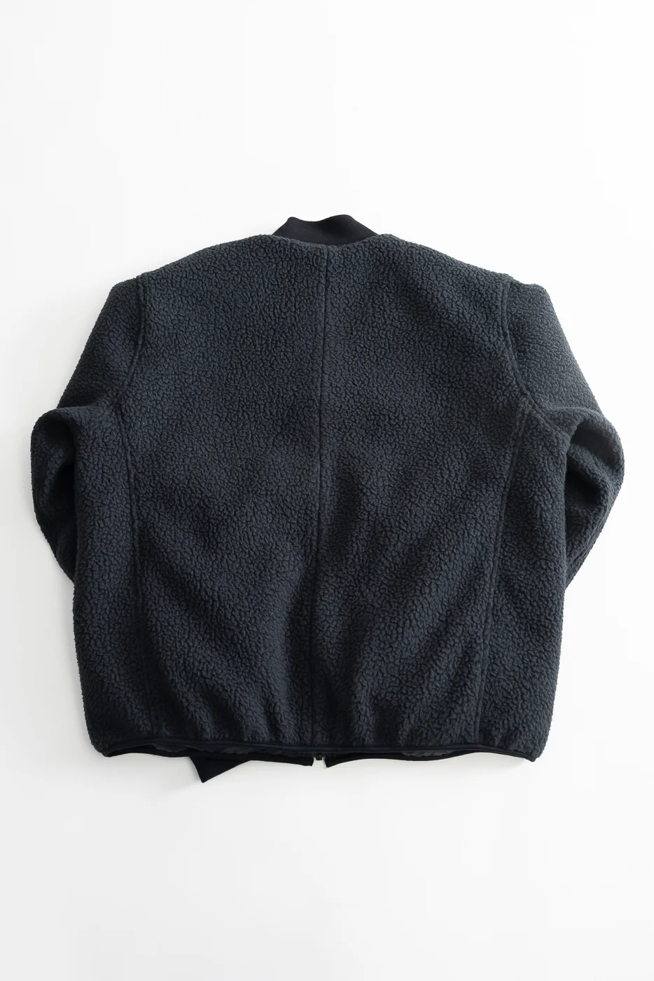 IHJ-157-BLK - Reversible Fleece Jacket - Black - Image 4