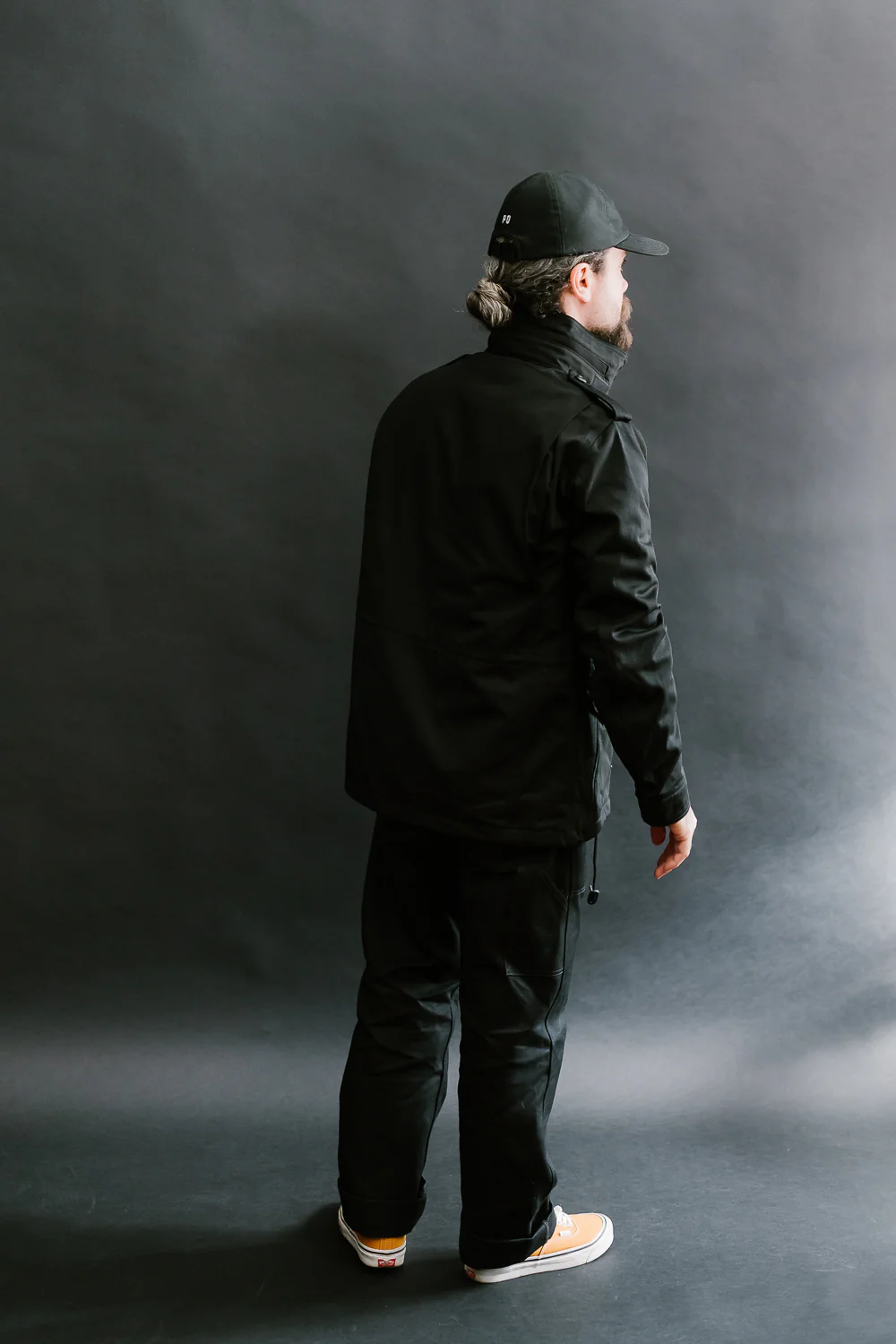IHM-27-BLK - Sateen M65 Field Jacket - Black - Image 11