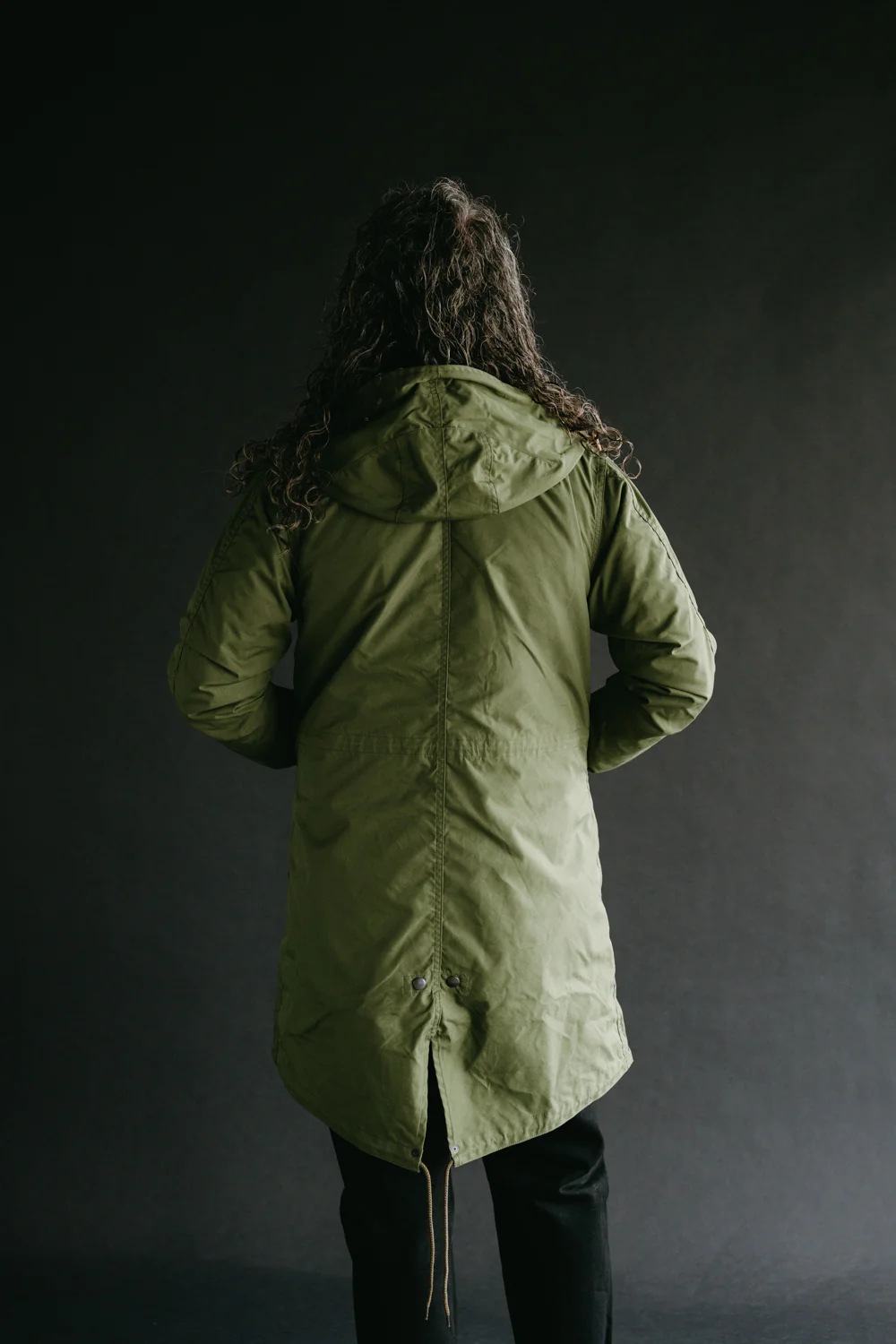 IHM-38-OLV - 5oz Quilted Lining M-51 Type Field Coat - Olive - Image 12