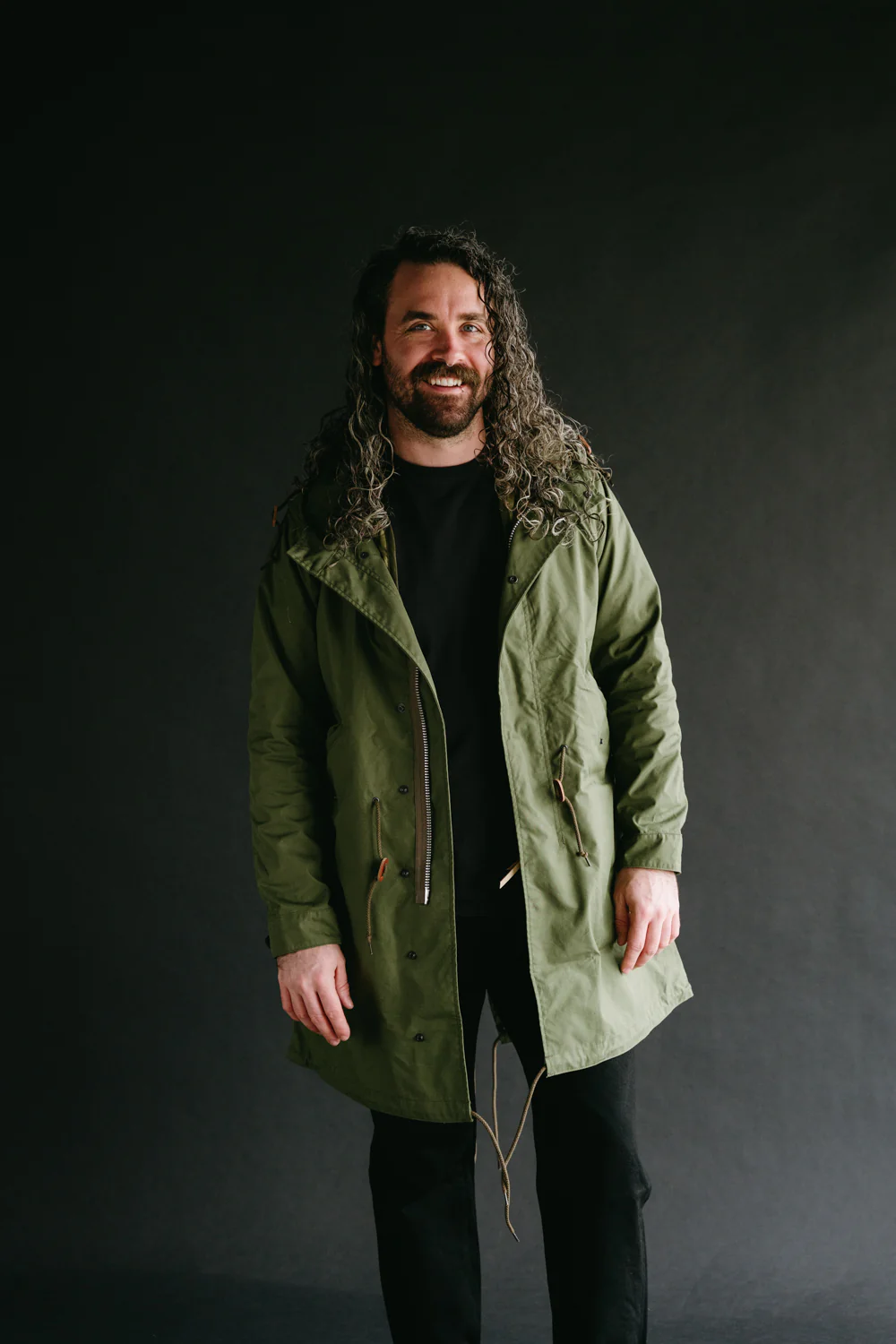 IHM-38-OLV - 5oz Quilted Lining M-51 Type Field Coat - Olive - Image 15