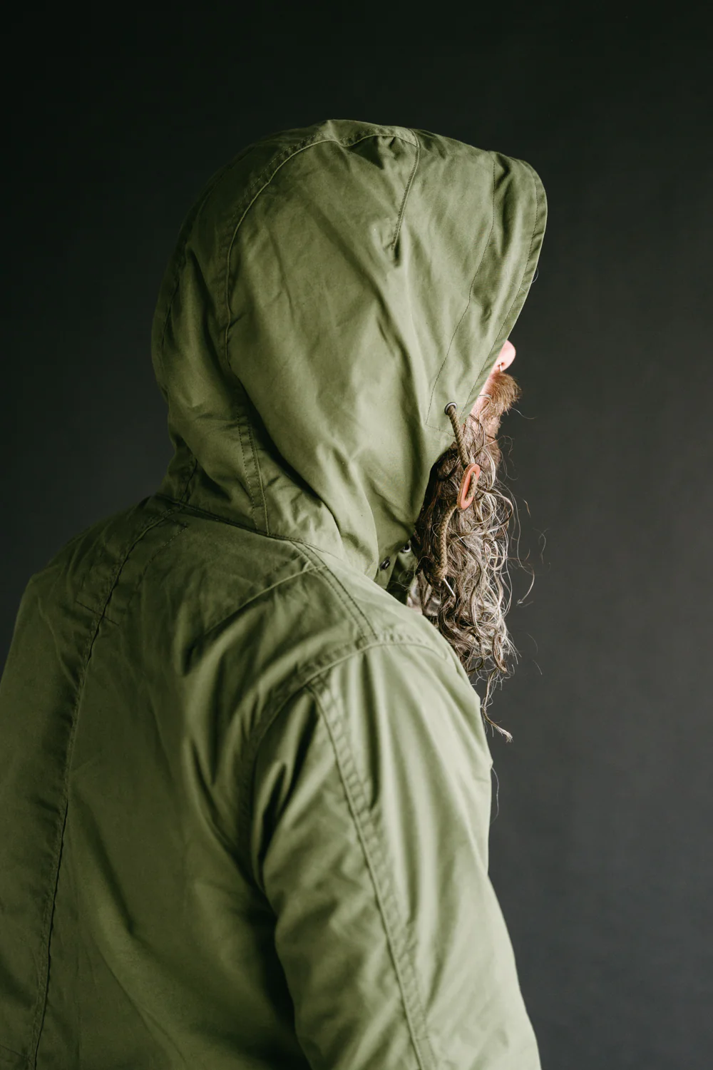 IHM-38-OLV - 5oz Quilted Lining M-51 Type Field Coat - Olive - Image 17