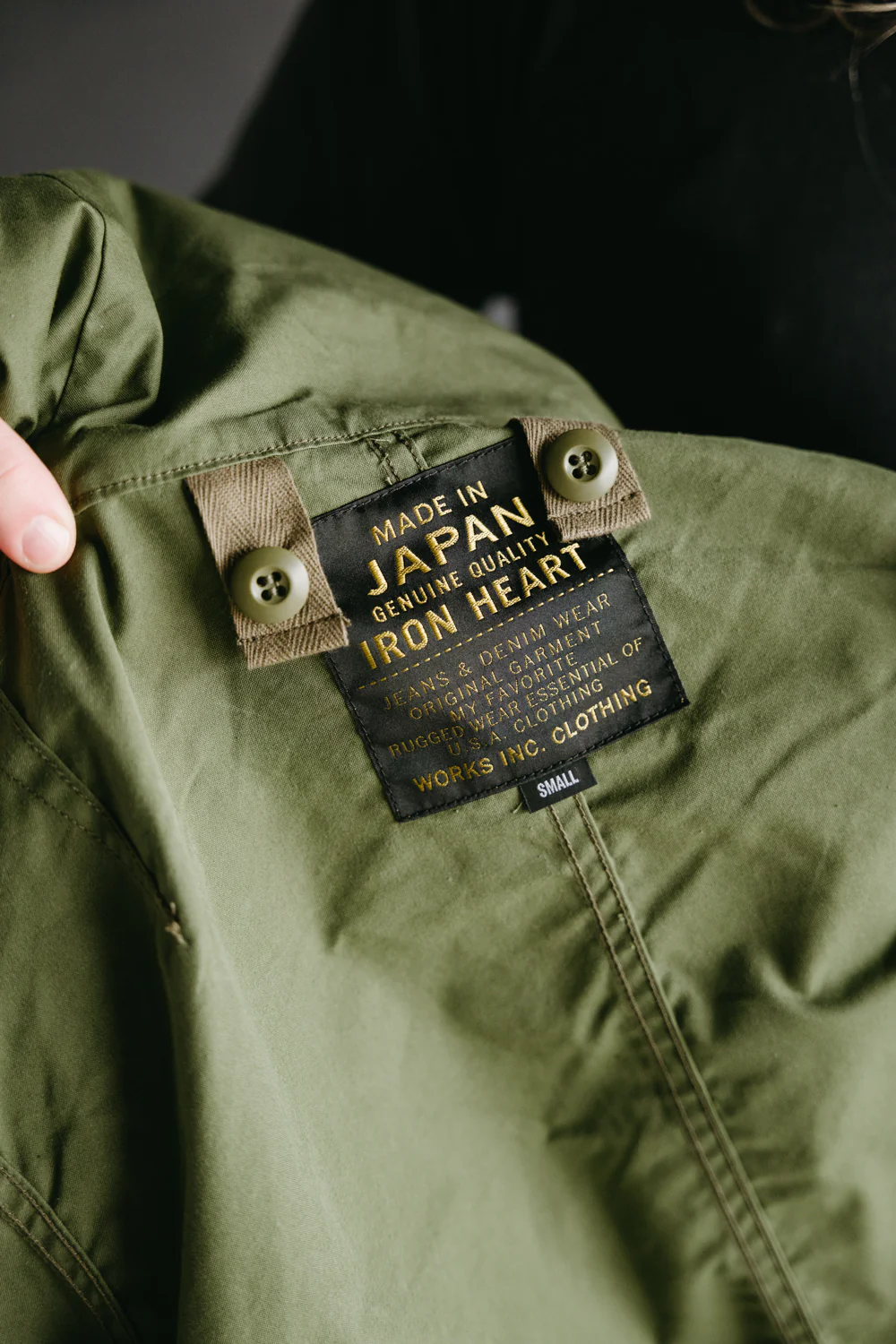 IHM-38-OLV - 5oz Quilted Lining M-51 Type Field Coat - Olive - Image 29