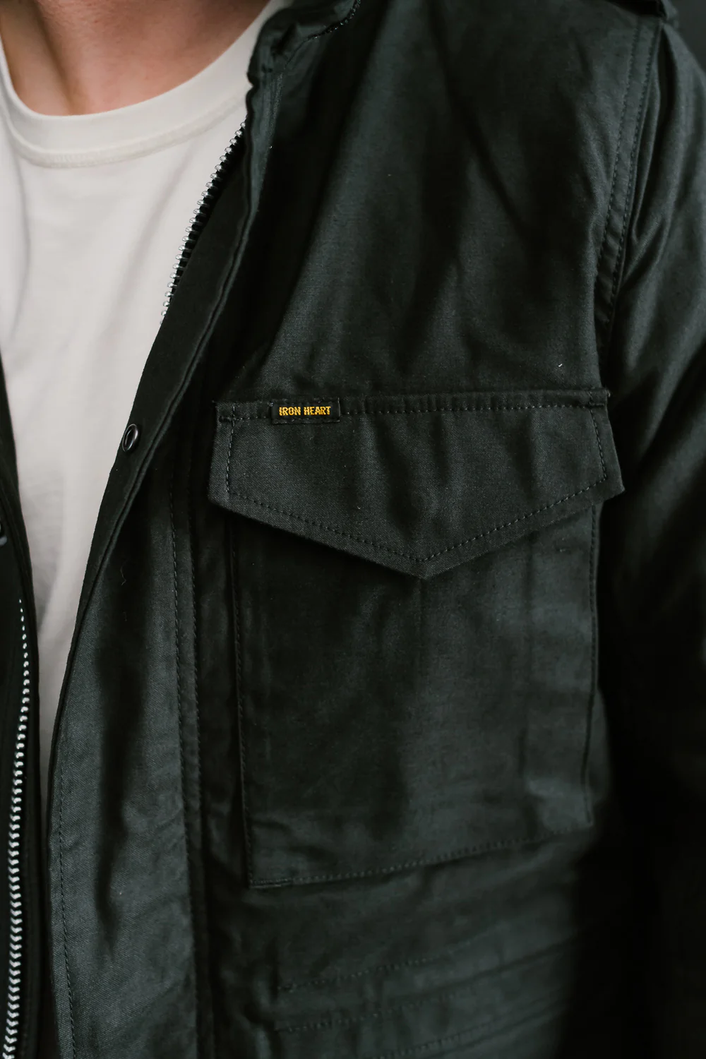 IHM-41-BLK - Quilt Lining M65 Field Jacket - Black - Image 30