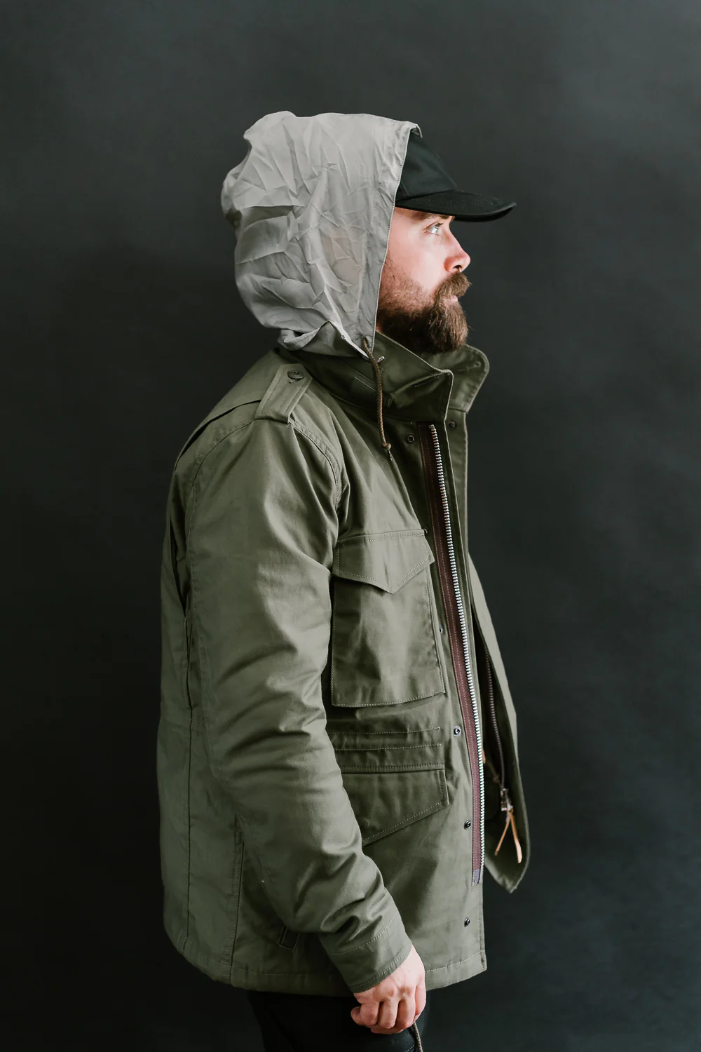 IHM-41-GRN - Quilt Lining M65 Field Jacket - Olive Drab Green - Image 20