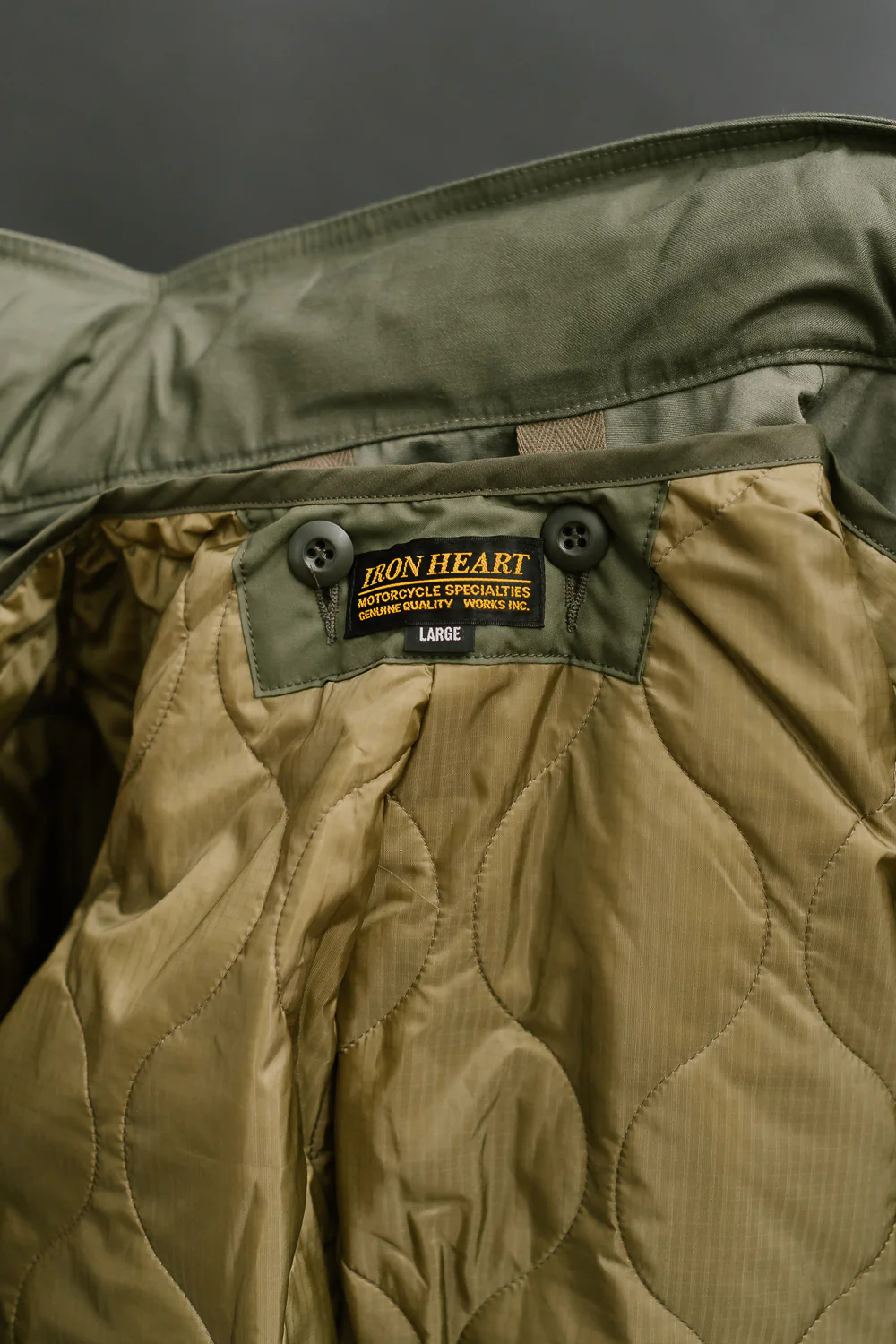 IHM-41-GRN - Quilt Lining M65 Field Jacket - Olive Drab Green - Image 22