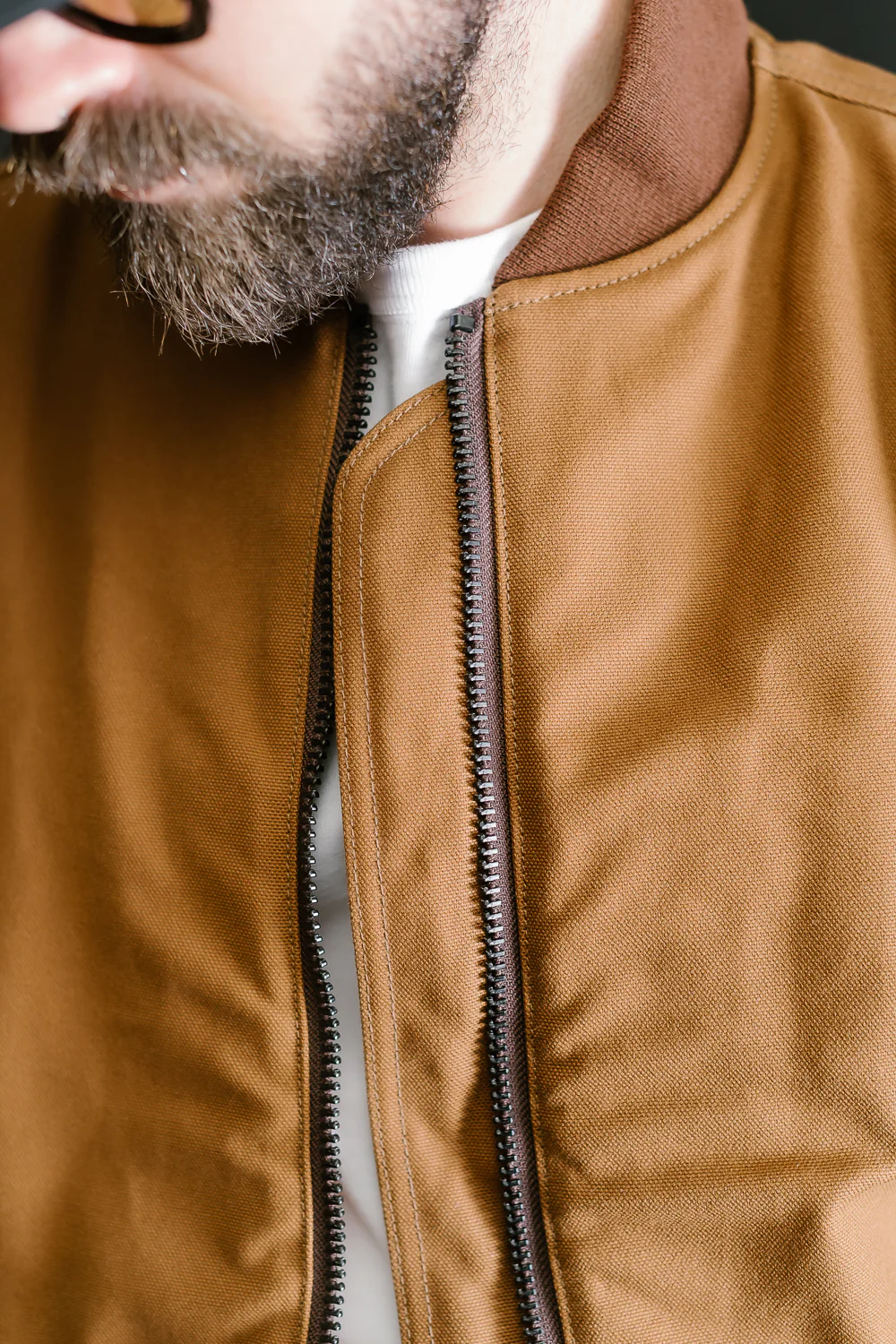 IHM-44-BRN - 17oz Duck Type L-2B Flight Jacket - Brown - Image 16