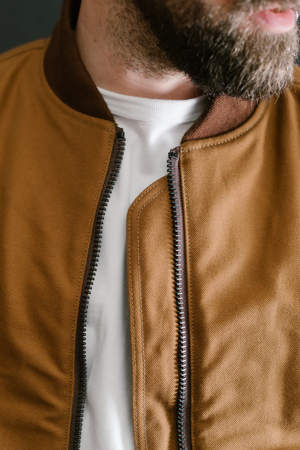 IHM-44-BRN - 17oz Duck Type L-2B Flight Jacket - Brown - Image 17