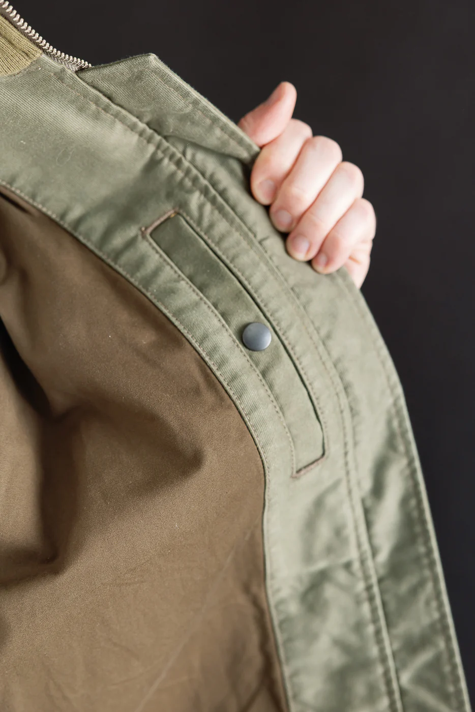 IHM-47-ODG - 12oz Whipcord Tanker Jacket - Olive Drab Green - Image 19