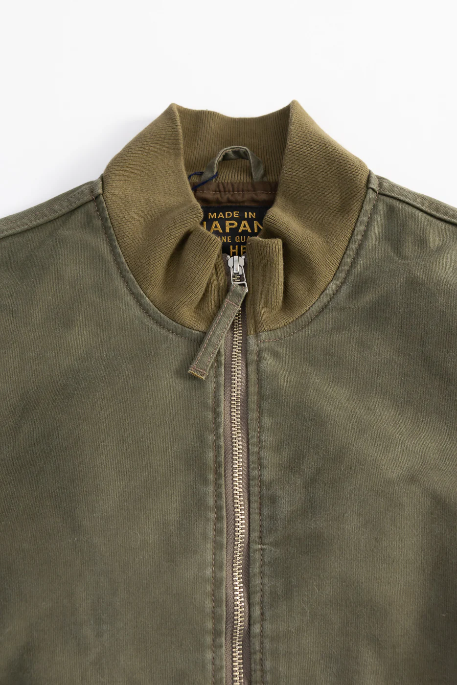 IHM-47-ODG - 12oz Whipcord Tanker Jacket - Olive Drab Green - Image 2