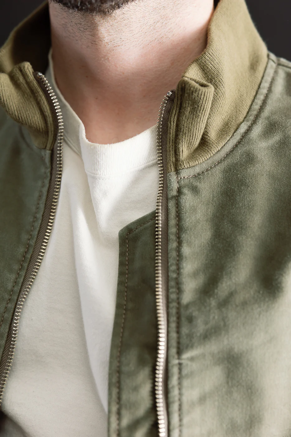 IHM-47-ODG - 12oz Whipcord Tanker Jacket - Olive Drab Green - Image 22