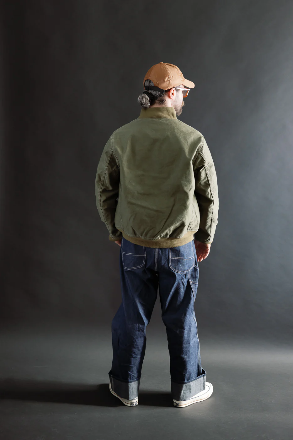 IHM-47-ODG - 12oz Whipcord Tanker Jacket - Olive Drab Green - Image 9