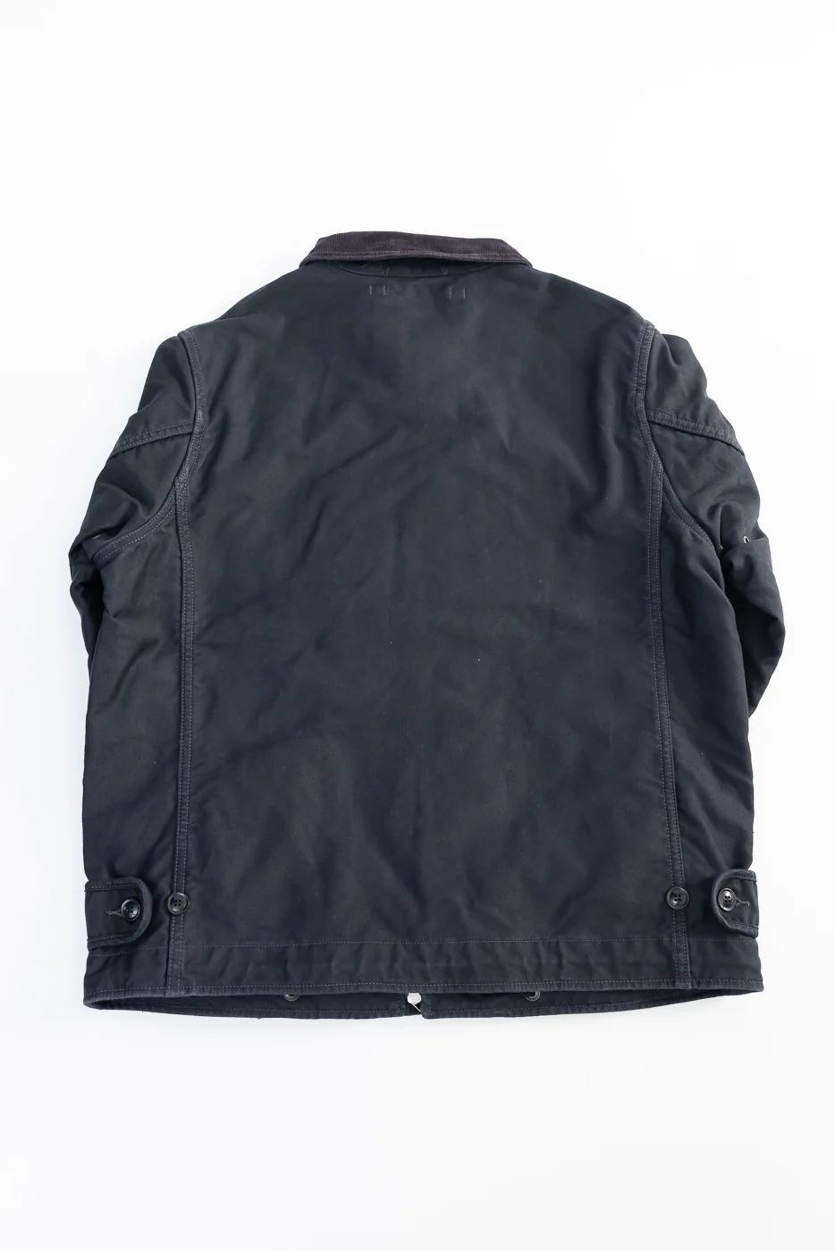 IHM-48-BLK - 12oz Whipcord Lightweight N1 Deck Jacket - Black - Image 6