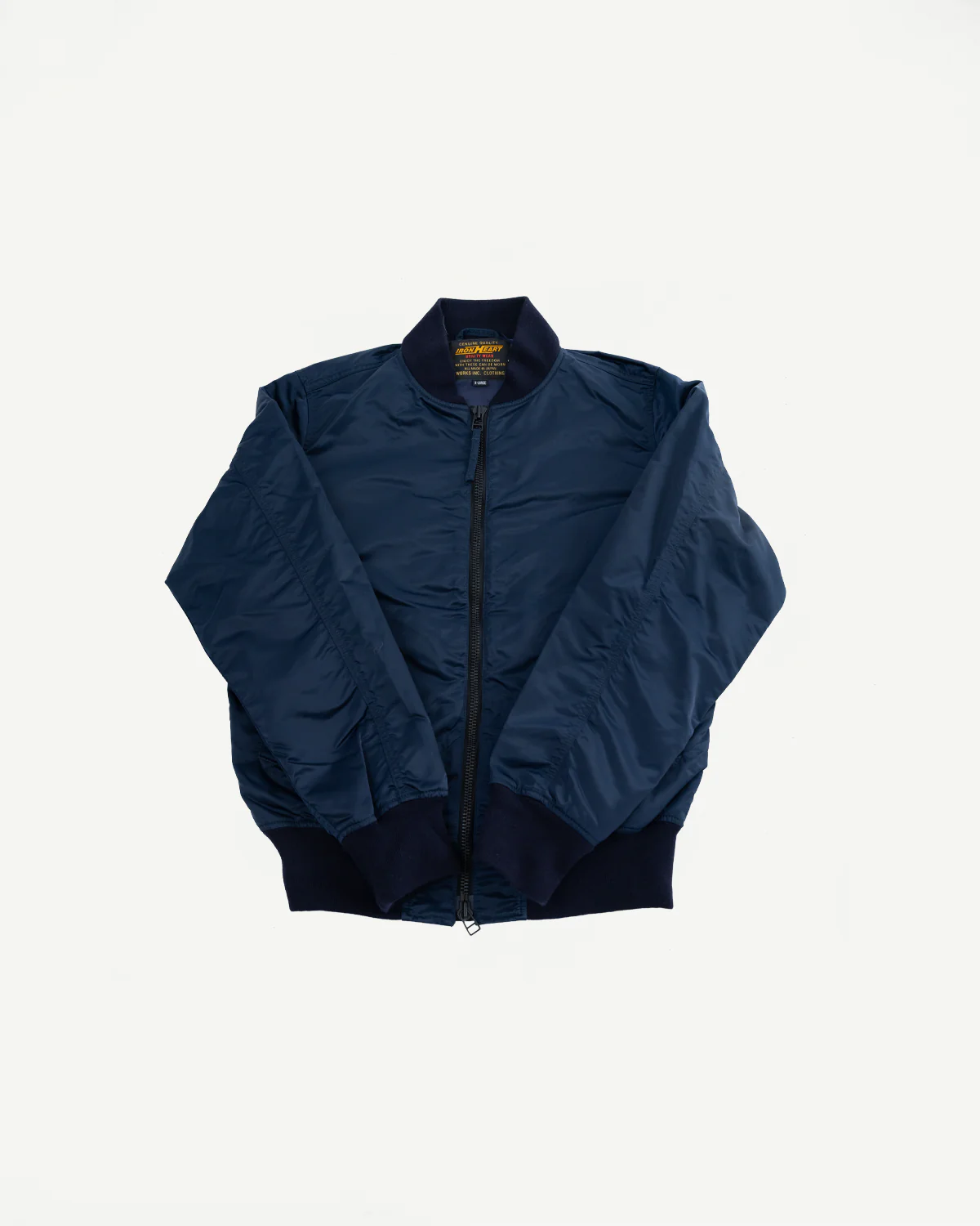 IHM-50-NAV - 4.8oz Nylon Type L-2B Jacket - Navy