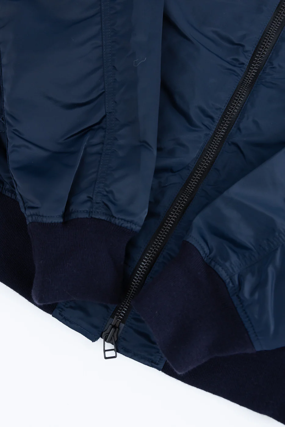 IHM-50-NAV - 4.8oz Nylon Type L-2B Jacket - Navy - Image 3