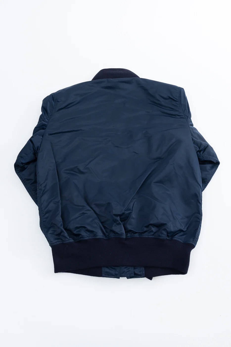 IHM-50-NAV - 4.8oz Nylon Type L-2B Jacket - Navy - Image 4