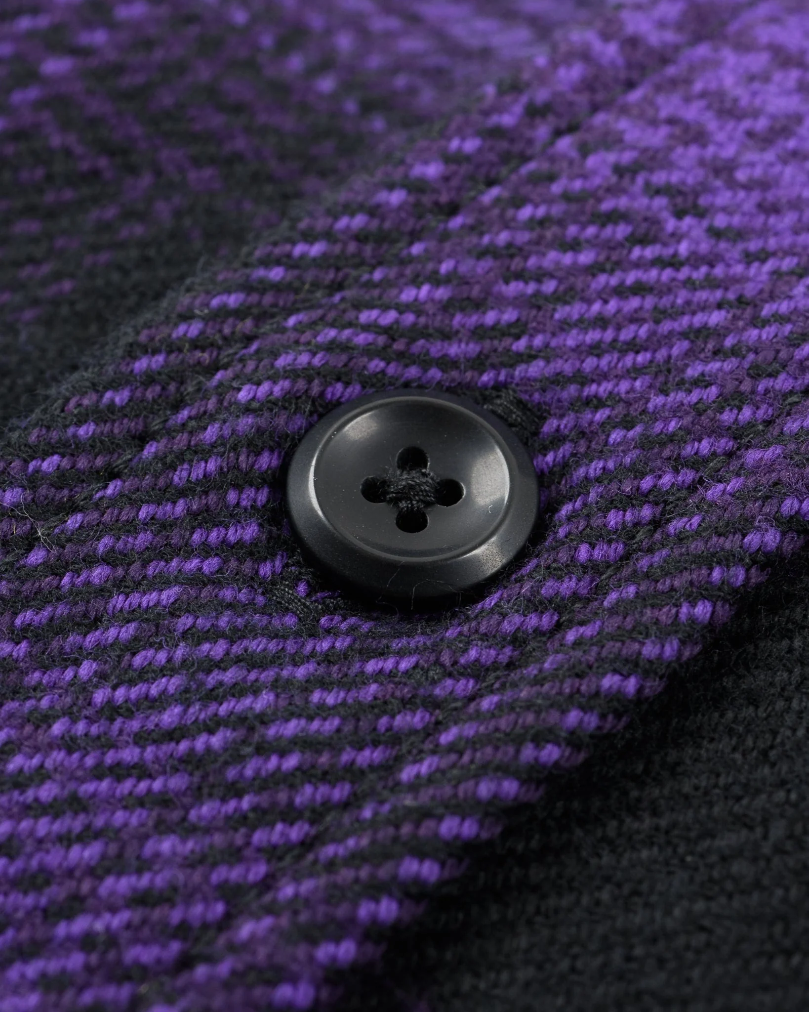 IHSH-265-PUR - Ultra Heavy Flannel Ombré Check Work Shirt - Purple/Black - Image 8