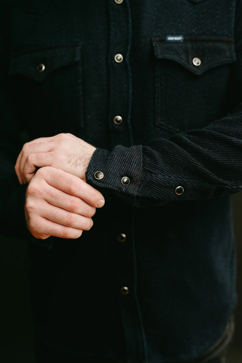 IHSH-208-IND - Kersey Western Shirt - Indigo - Image 16