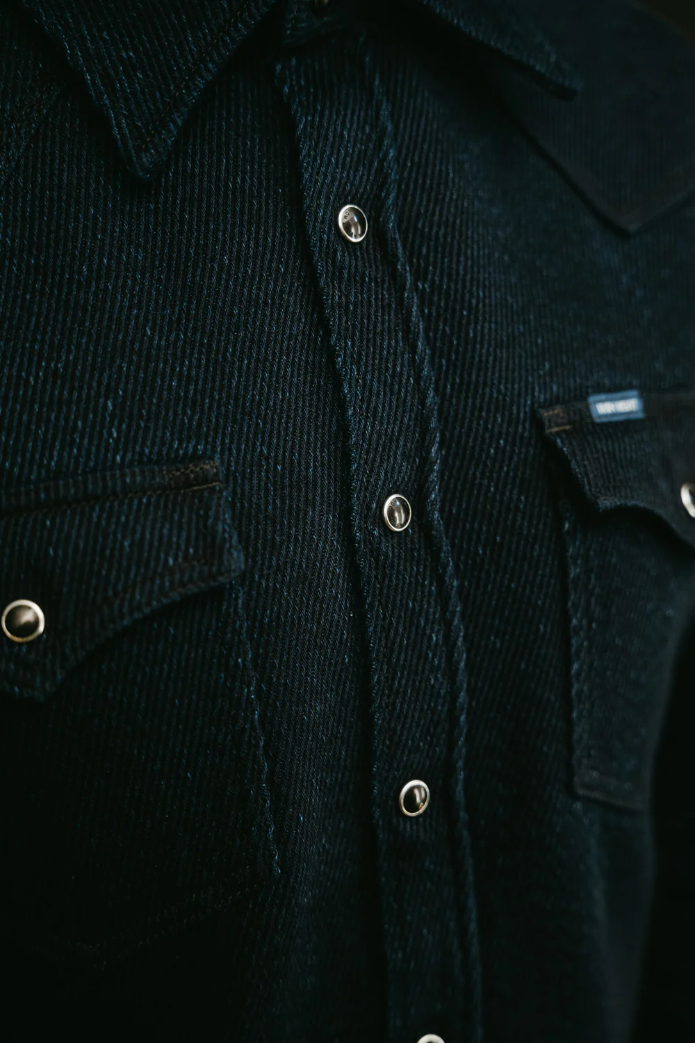 IHSH-208-IND - Kersey Western Shirt - Indigo - Image 20