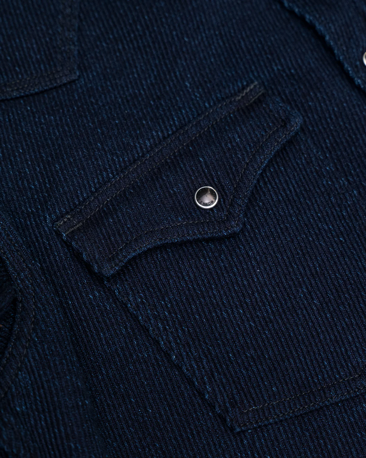 IHSH-208-IND - Kersey Western Shirt - Indigo - Image 4