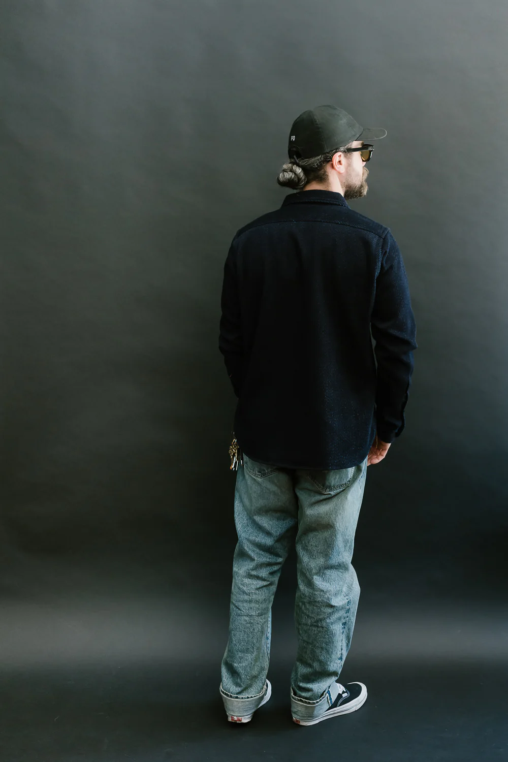 IHSH-288-IND - Kersey Work Shirt - Indigo - Image 10
