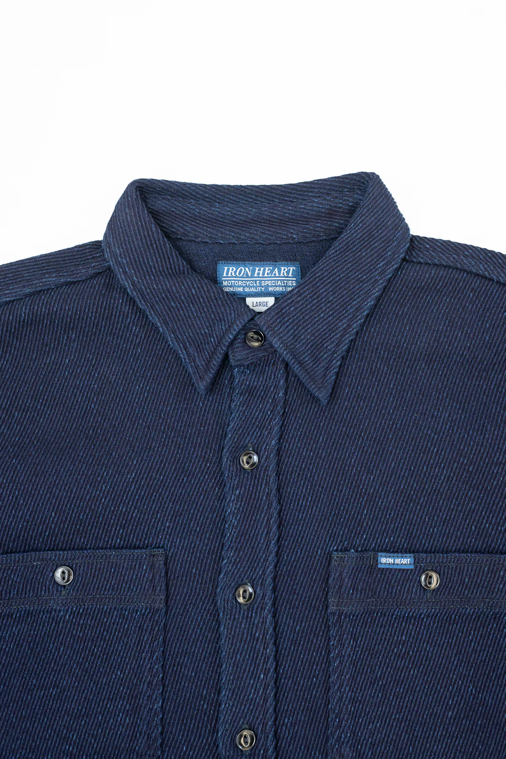 IHSH-288-IND - Kersey Work Shirt - Indigo - Image 2