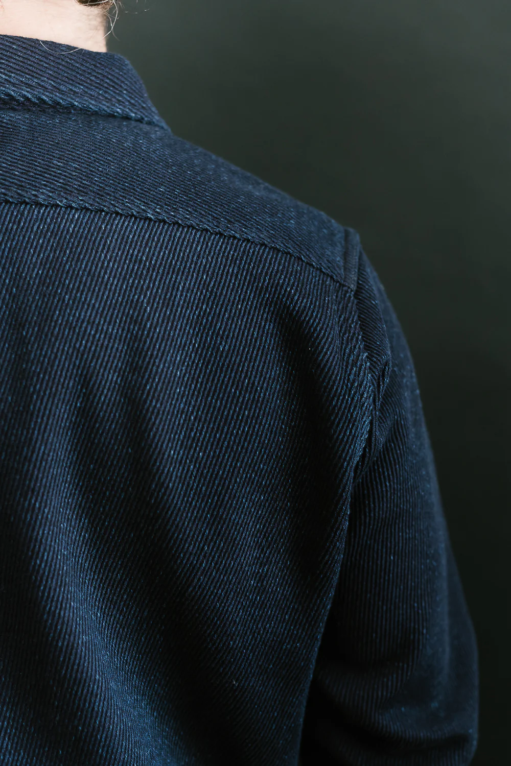 IHSH-288-IND - Kersey Work Shirt - Indigo - Image 21