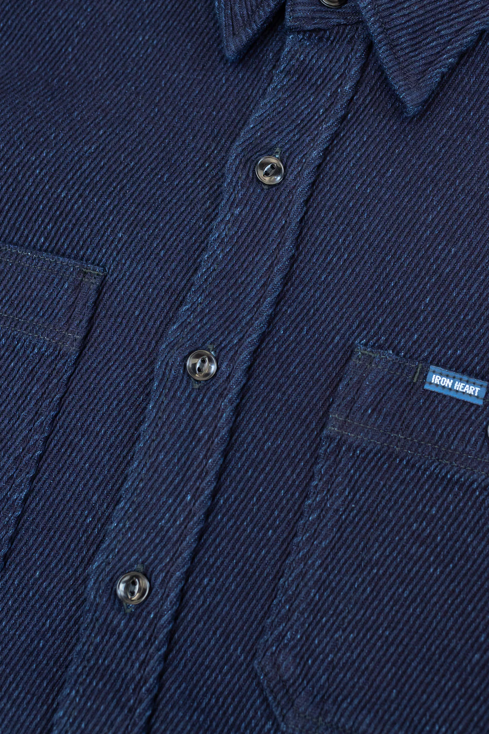IHSH-288-IND - Kersey Work Shirt - Indigo - Image 4
