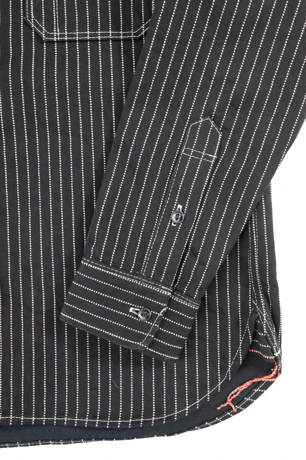 IHSH-266-BLK - 12oz Wabash Work Shirt - Black - Image 4