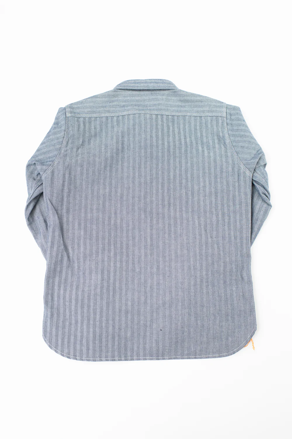 IHSH-308-IND - 12oz Herringbone Work Shirt - Indigo - Image 5