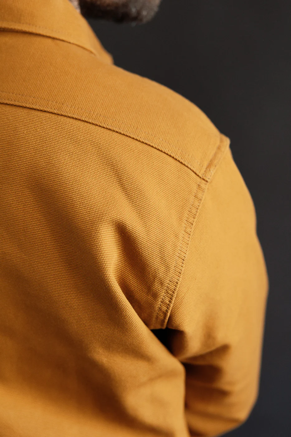 IHSH-423-CAM - 13oz Oxford Cloth Work Overshirt - Camel - Image 19