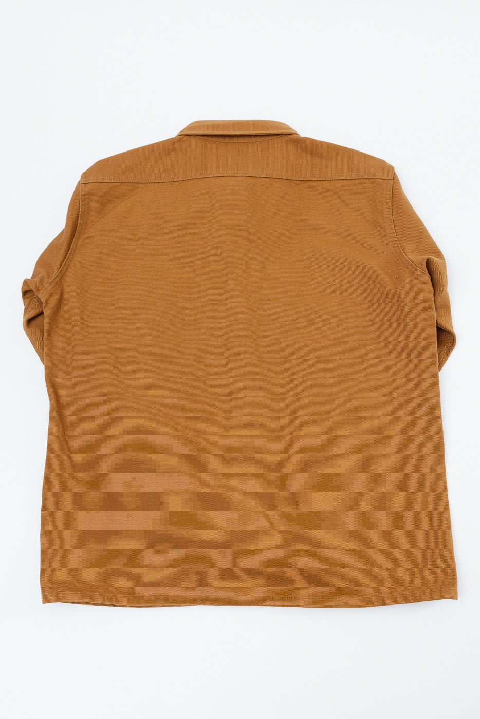 IHSH-423-CAM - 13oz Oxford Cloth Work Overshirt - Camel - Image 5