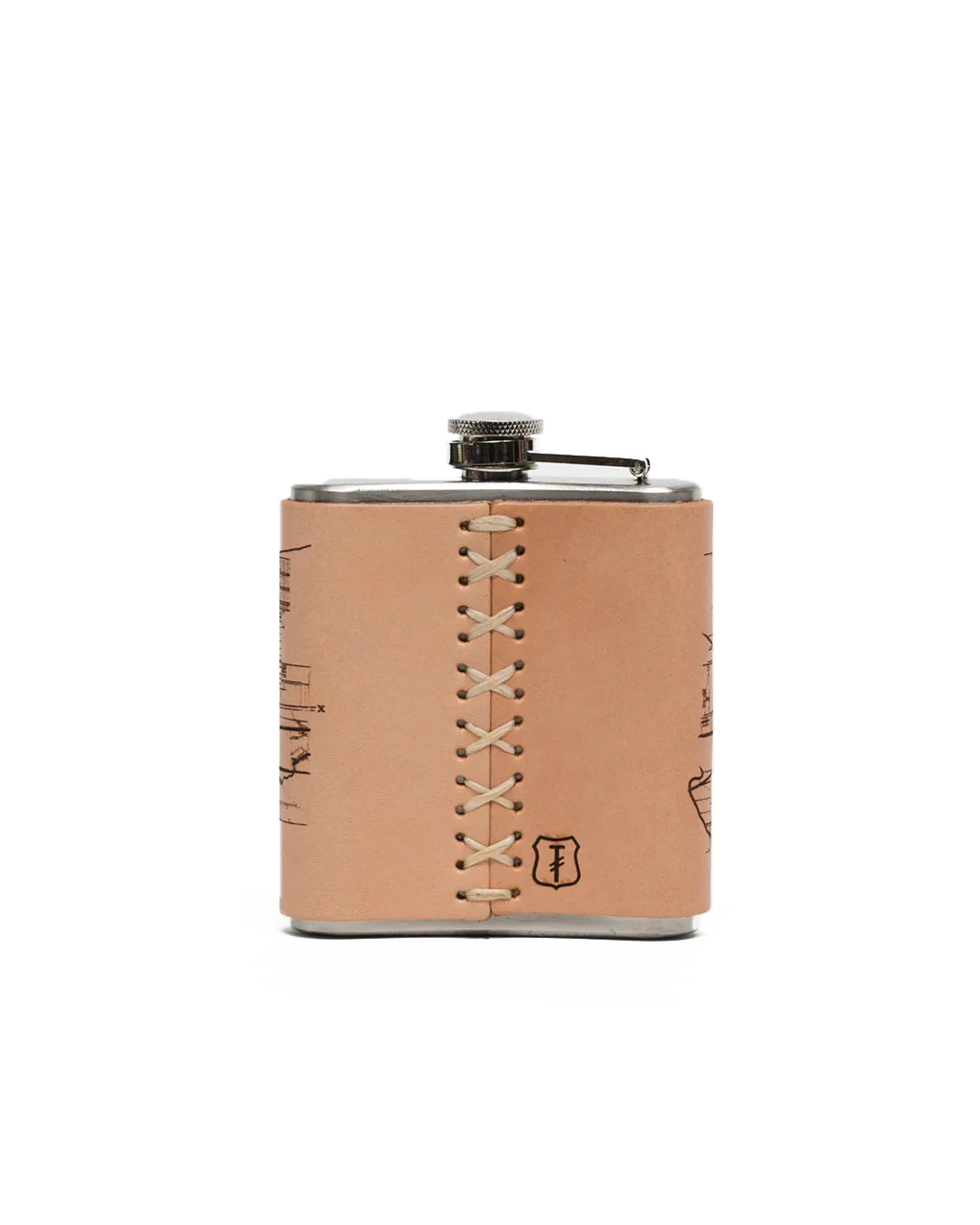 Plan of Indianapolis Flask - Image 4