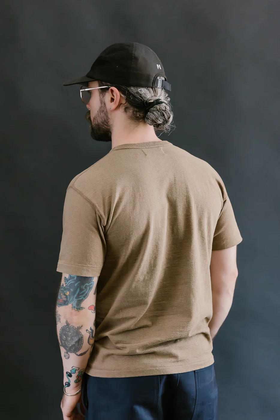 Iron Mordant Foxfibre® Tsuriami Crewneck T-Shirt - Coyote 70 - Image 10